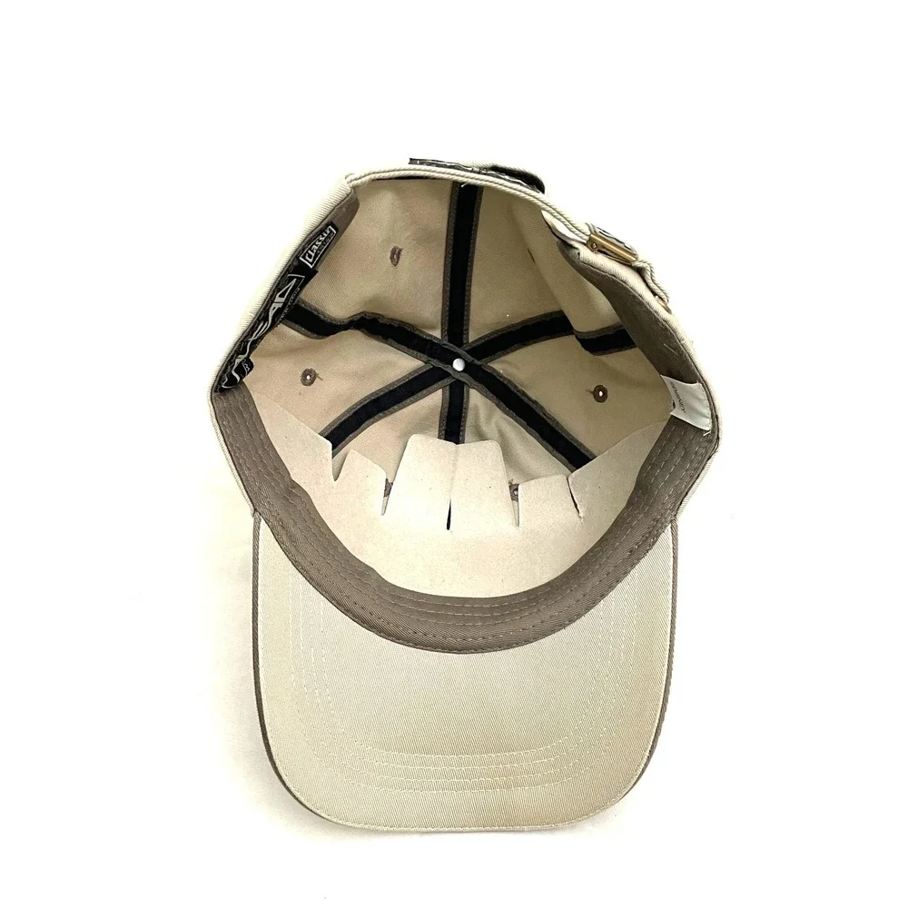 Vintage Walt Disney World Ahead Golf Hat Cap Beige NWOT